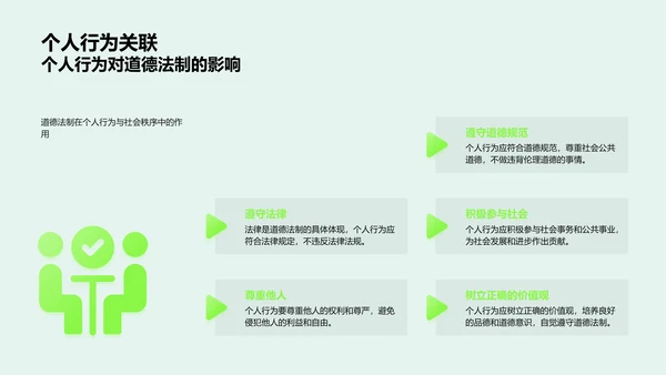 高中道德法制教导PPT模板