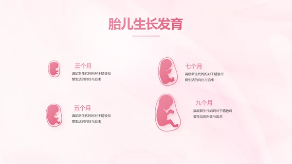 粉色大气孕妇保健知识宣传PPT