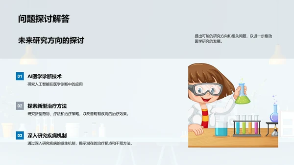 医学研究开题报告PPT模板