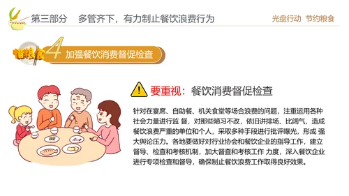 向舌尖上的浪费说不光盘行动节约粮食PPT
