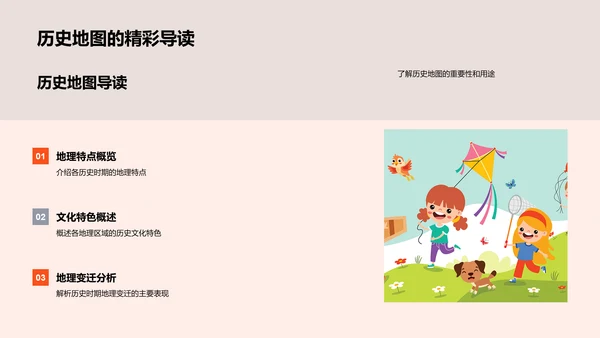 历史地图的教学解读PPT模板