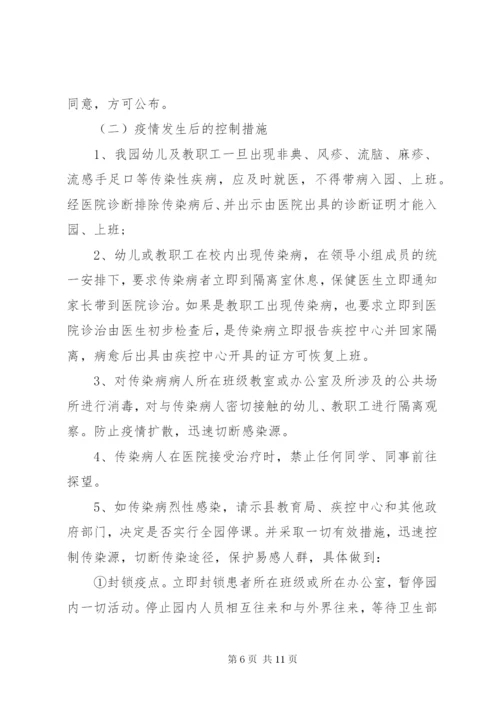 大坪小学传染病防控应急处理预案.docx