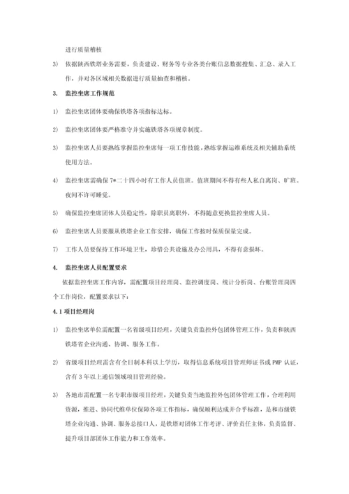 监控坐席工作基础标准及综合规范.docx