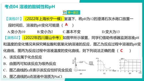 第十单元 酸和碱【考点串讲PPT】(共40张PPT)-2023-2024学年九年级化学中考考点大串讲