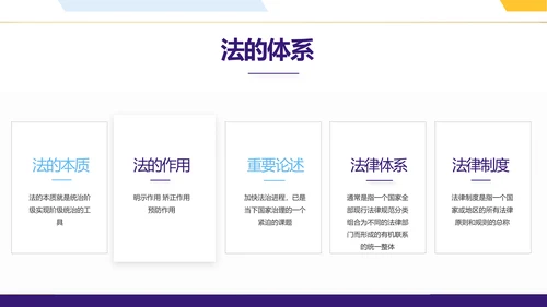大气时尚法律律法工作总结汇报PPT