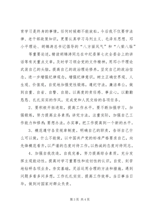 思想纪律作风整顿心得.docx