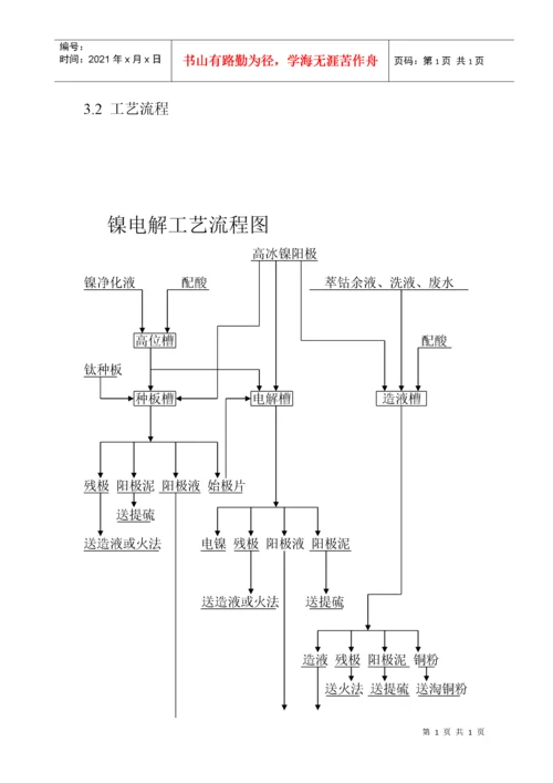 电镍生产工艺技术规程.docx