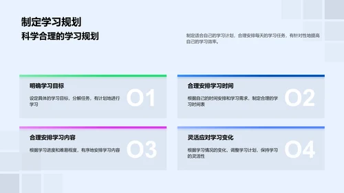 高一新生生活指导PPT模板