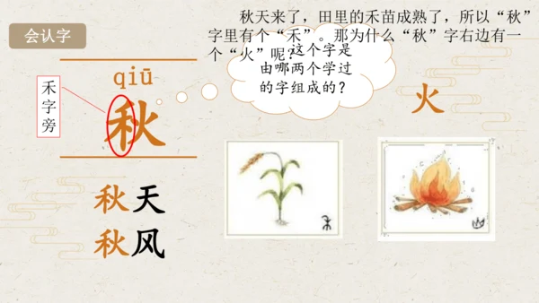 课文1 秋天  课件