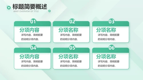 清新医疗医药工作汇报动态PPT