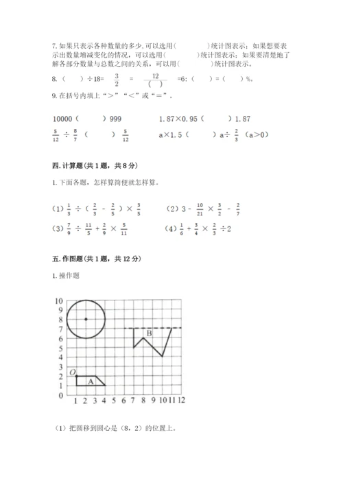 小学数学六年级上册期末考试试卷附完整答案（全优）.docx