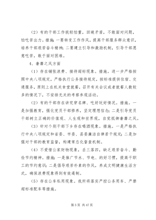 党的群众路线整改方案.docx