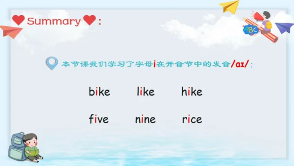 人教新起点小学英语三年级下册Unit2 Let's Spell