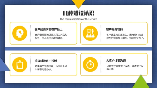 客户服务沟通技巧通用PPT模板