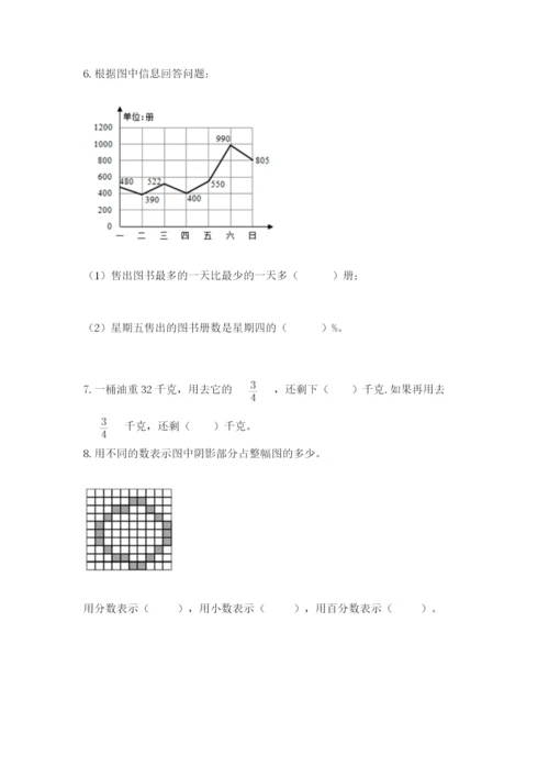 小学数学六年级上册期末考试试卷必考题.docx