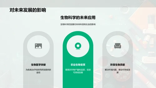 探索生物科学PPT模板