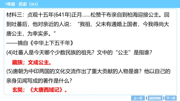 第一单元 隋唐时期：繁荣与开放的时代 期末复习课件