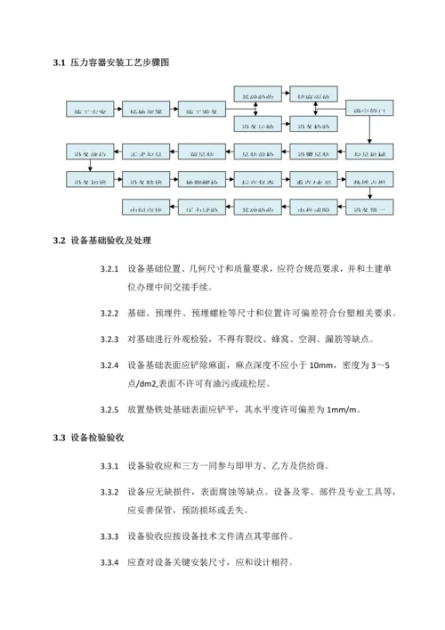 压力容器安装综合标准施工专业方案.docx