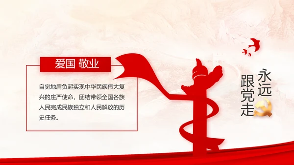 建党100周年大会七一讲话ppt党课