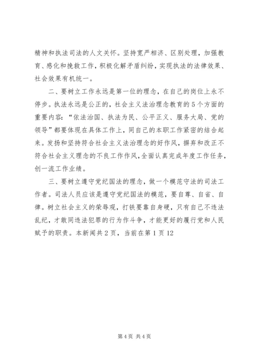 社会主义法治理念学习个人心得十一.docx