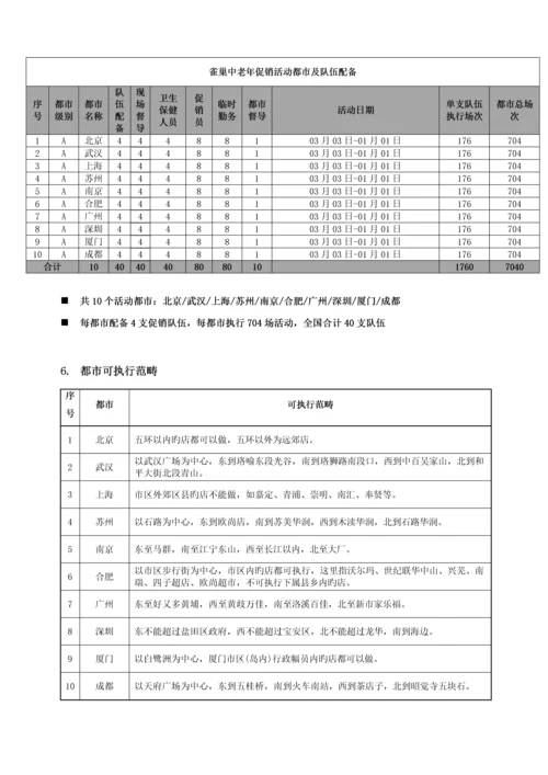 中老年奶粉推广活动执行标准手册.docx