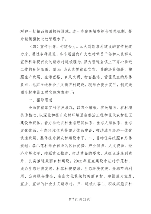 美丽乡村建设实施方案.docx