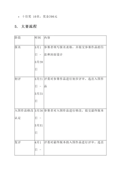 DIR卡片创意大赛策划书