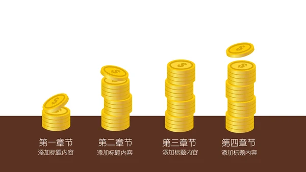 金色大气银行金融理财投资财务财富PPT