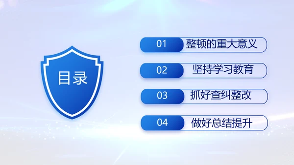 全国开展政法队伍教育整顿党课PPT