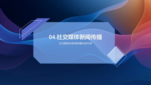 社交媒体在新闻传播中的应用