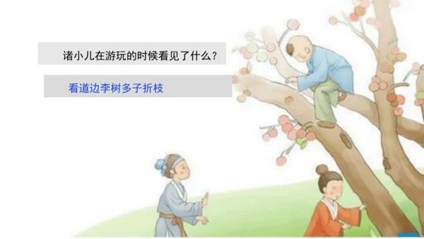 【大单元】统编版四上第八单元  第3课时 25.王戎不取道旁李   课件