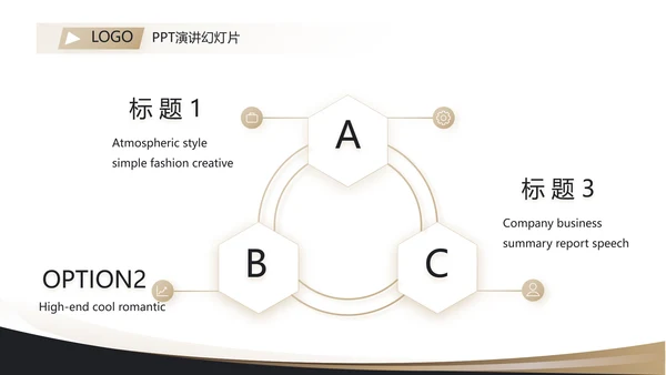 2021奢华尊贵年终工作总结述职报告PPT