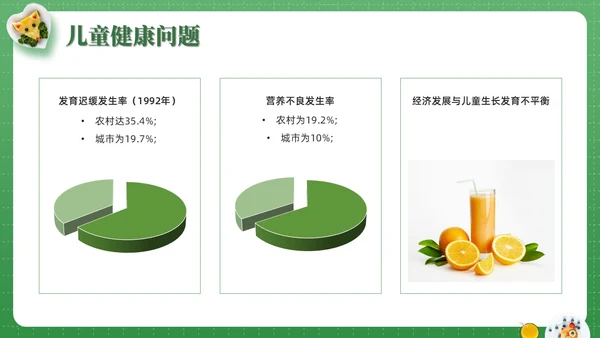绿色实拍儿童膳食营养青少年健康食物培训PPT课件