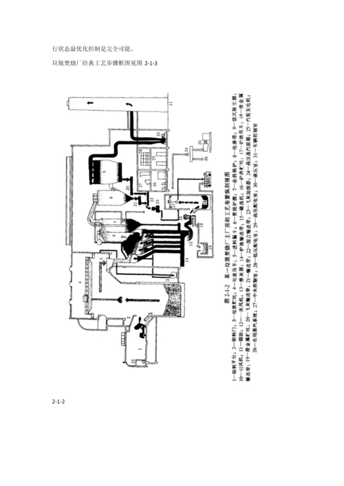 第二篇生活垃圾焚烧技术工艺模板.docx