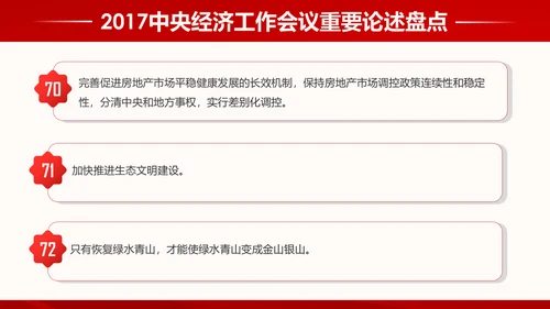 中央经济工作会议93个重要论述PPT模板