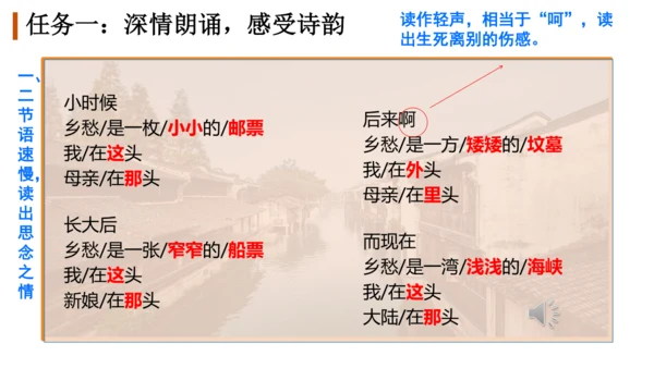第4课《乡愁》课件