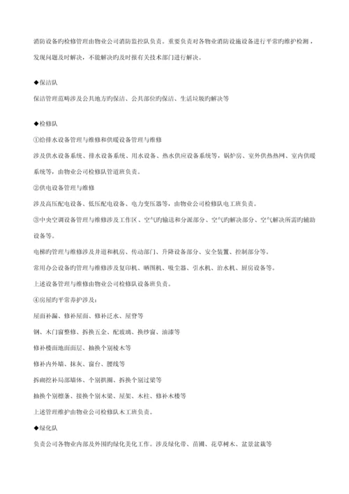物业公司基础管理系统.docx