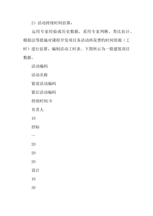 基于项目管理的一体化课程开发与建设.docx