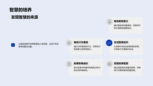 童话故事教学解读PPT模板