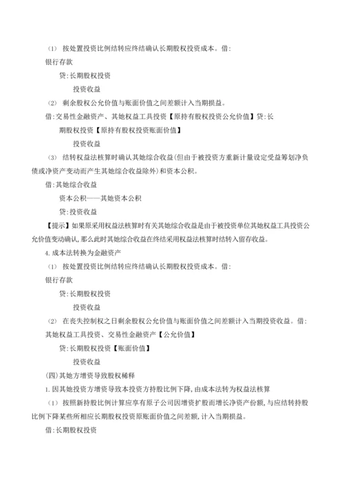 2022年中级会计实务逆袭必背分录.docx