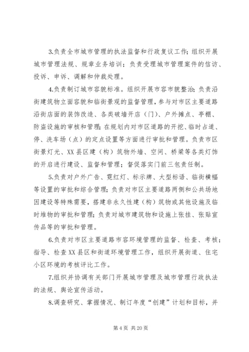 城市管理行政执法局参观学习情况汇报 (4).docx