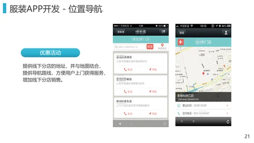 零售业第三产业o2o解决方案PPT模板