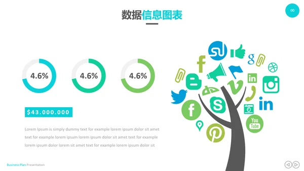 创意设计商业计划书公司简介商务PPT模板