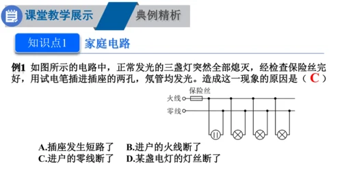 2025年春人教九年级物理全册 第十九章生活用电 复习和总结（课件）(共17张PPT)