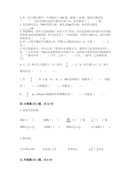 人教版六年级下册数学期末测试卷含答案【黄金题型】.docx