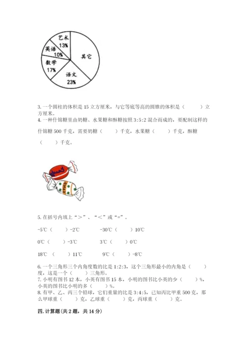 濮阳市小升初数学测试卷完整版.docx