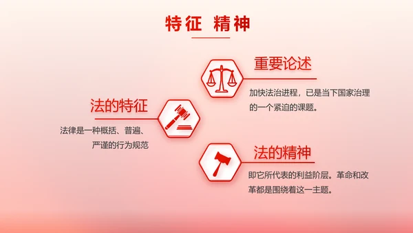 红色大气普法工作条例动态PPT模板