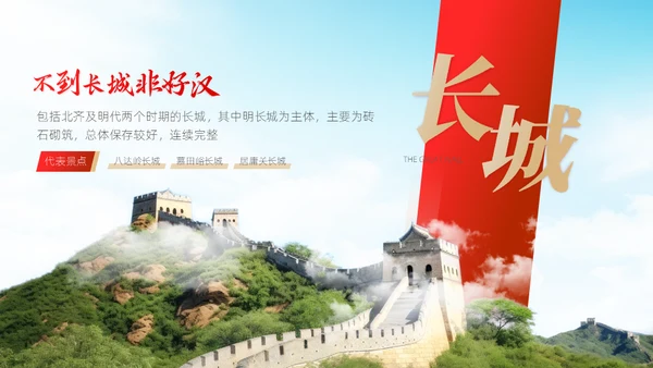 这里是北京城市介绍通用PPT模板