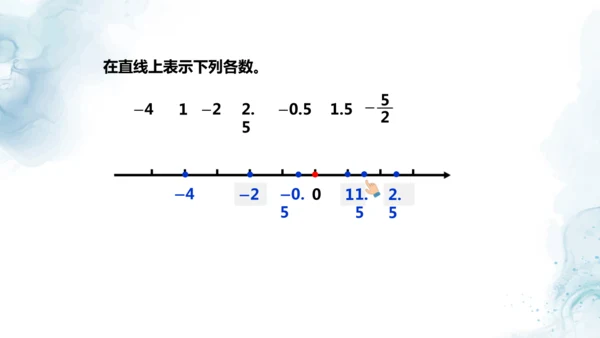 人教版六年级数学下册数线上的负数教学课件