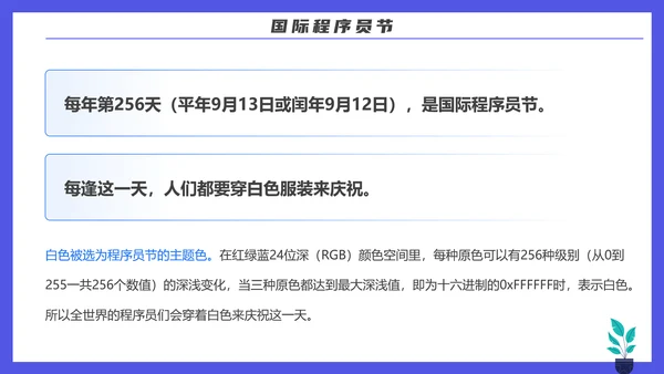 码农计算机专业程序员节PPT模板